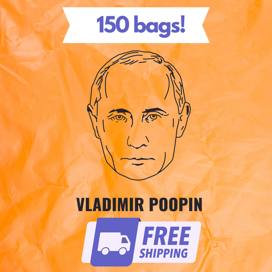 Vladimir Poopin Dog Poop Bags